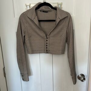 Zara cropped top